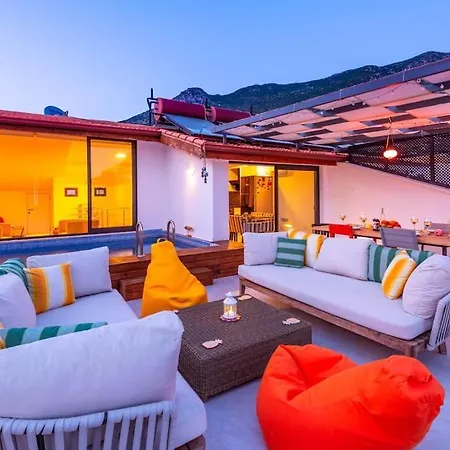 Pera Aparts Kalkan Luxury Tiki Loft With Sea View Appartamento Kaş