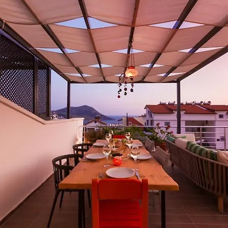 Pera Aparts Kalkan Luxury Tiki Loft With Sea View Appartamento Kaş